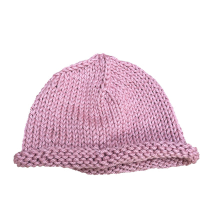 Baby rolled brim beanie